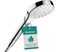 Ducha manual hansgrohe Croma Select S 1jet EcoSmart, blanco/cromo, 26805400