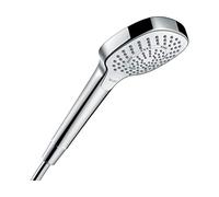 Ducha manual hansgrohe Croma Select E Multi EcoSmart, blanco/cromo, 26811400