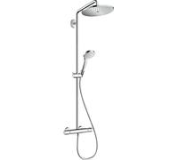 Tubo de ducha Croma Select S 280 1jet EcoSmart con termostato, cromado, 26794000