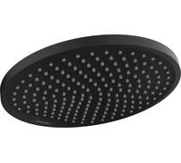Hansgrohe Crometta ducha con efecto lluvia 24x24 cm circular negro 26724670