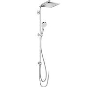 hansgrohe Crometta E Showerpipe 240 1jet EcoSmart Reno, cromo, 27289000