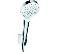 hansgrohe Crometta juego de soportes de ducha 1jet con manguera de ducha 160 ...
