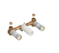 hansgrohe cuerpo base para grifo de lavabo empotrado de 3 orificios DN1, 1811...
