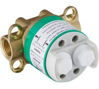 hansgrohe cuerpo base para termostato de dos manijas empotrado DN15, 10902180