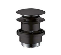 set de drenaje hansgrohe Push Open, 50100670, Color: Negro Mate