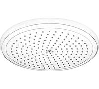 Hansgrohe - Ducha de cabeza croma, cabezal de ducha (280 mm, cabezal de ducha con 1 tipo de chorro, color blanco mate, 26220700)