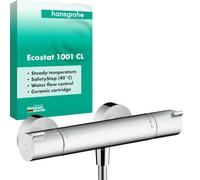 Hansgrohe Ecostat grifo para ducha a pared con termostato cromo 13211000