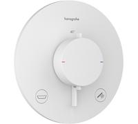 Hansgrohe Ecostat Comfort S grifo de bañera y ducha empotrado con termostato blanco 33718700