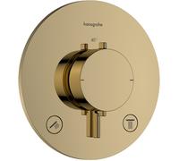 Hansgrohe Ecostat Comfort S grifo de bañera y ducha empotrado con termostato oro 33715990