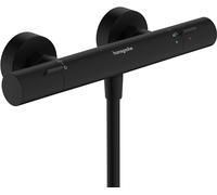 Hansgrohe Termostato de ducha Ecostat Fine – montaje en superficie, 1 consumidor, negro mate