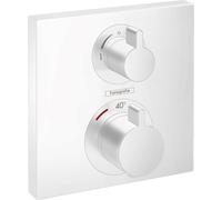 Hansgrohe Ecostat grifo de bañera y ducha empotrado con termostato blanco 15714700