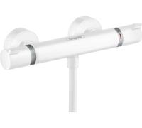 Hansgrohe Ecostat grifo para ducha a pared con termostato blanco 13116700