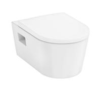 hansgrohe EluPura Original S Juego de inodoro suspendido, 365x540mm, HygieneEffect, AquaChannel Flush, in siento de inodoro, SoftClose, 62050450