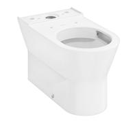 Hansgrohe EluPura Original S taza de inodoro de pie sin reborde blanco brillante 62012450