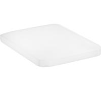 hansgrohe EluPura Q asiento de inodoro, cierre suave, desenganche rápido, fijación superior, blanco, 60199450