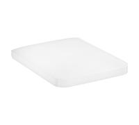 hansgrohe EluPura Q asiento de inodoro, cierre suave, desenganche rápido, fijación superior, blanco, 60199450