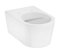 Hansgrohe EluPura S taza de inodoro suspendido sin reborde blanco 62020450