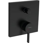 hansgrohe Finoris 76416670 - Mezclador monomando para bañera con combinación de seguridad integrada según EN1717, color negro mate