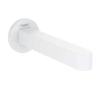 Caño de bañera hansgrohe Finoris, proyección 174 mm, 76410700, Color: blanco mate