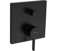 Hansgrohe Finoris grifo de bañera y ducha empotrado negro 76416670