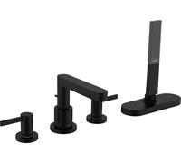Hansgrohe Finoris grifo de bañera y ducha en bañera negro 76444670