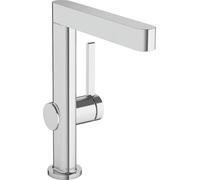 hansgrohe Finoris Mezclador monomando de lavabo 230 con caño giratorio y desagüe de apertura a presión, proyección de 178 mm, 76060000, Color: cromado