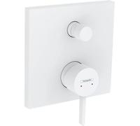 hansgrohe Finoris - Grifo para bañera (2 funciones), color blanco mate