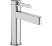 hansgrohe Finoris mezclador monomando de lavabo 110 con desag&uumle de apertura a presiÃ³n, proyecciÃ³n de 139 mm, 76023, Color: cromado - 76023000