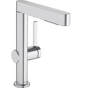 hansgrohe Finoris mezclador monomando de lavabo 230 con ducha extraÃble, 2 tipos de chorro y desagÃŒe con apertura a presiÃ³n, 178 mm de proyecciÃ³n, 76063, Color: cromado - 76063000