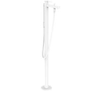 hansgrohe Finoris Mezclador monomando de bañera de pie, blanco mate, 76445700
