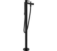 hansgrohe Finoris Mezclador monomando de bañera de pie, negro mate, 76445670