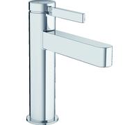 hansgrohe Finoris mezclador monomando de lavabo 110 con desag&uumle automÃ¡tico, 139 mm de proyecciÃ³n, 76020, Color: cromado - 76020000