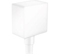 Hansgrohe Fixfit codo de conexión a pared blanco 26455700