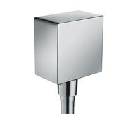 Hansgrohe Fixfit codo de conexión a pared cromo 26455000