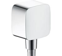 Hansgrohe Fixfit codo de conexión a pared cromo 26457000
