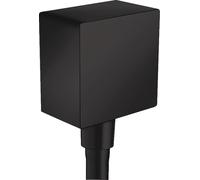 Hansgrohe Fixfit codo de conexión a pared negro 26455670