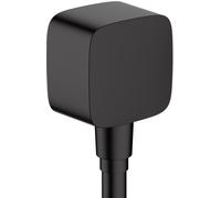 Hansgrohe Fixfit codo de conexión a pared negro 26457670