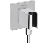 Hansgrohe Fixfit conector angular con soporte cromo 26889000