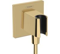 Hansgrohe Fixfit conector angular con soporte oro 26889990