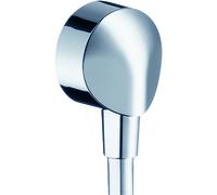 hansgrohe FixFit conexión de pared E con desconector, cromo, 27458000
