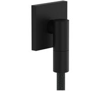 Hansgrohe FixFit Fine E codo de conexión a pared negro 28883670