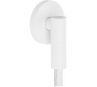 Hansgrohe FixFit Fine S codo de conexión a pared blanco 28882700