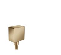 Hansgrohe FixFit Toma de agua Square con válvula anti-retorno, 26455140