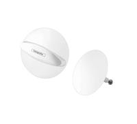 hansgrohe Flexaplus - Juego de accesorios para bañera, color blanco mate
