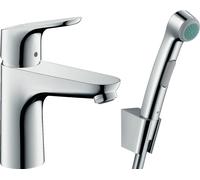 Hansgrohe Focus grifo de lavabo con rociador tipo bidé de pie cromo 31927000