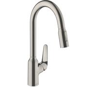 Hansgrohe Focus M42 grifo de cocina de pie acero inoxidable 71800800