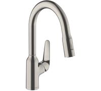Hansgrohe Focus M42 grifo de cocina de pie acero inoxidable 71801800