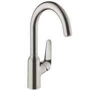Hansgrohe Focus M42 grifo de cocina de pie acero inoxidable 71802800