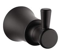 Hansgrohe Gancho individual de 5 cm en negro mate, 04788670
