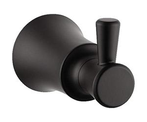 Hansgrohe Gancho individual de 5 cm en negro mate, 04788670